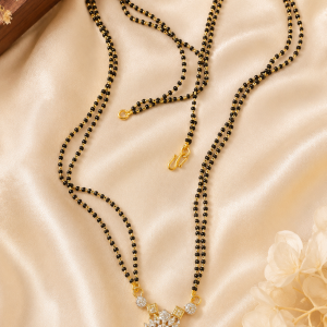 Royal Diamond Mangalsutra Pendant Set