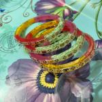 Multicolor Stylish Bangles Set for Women & Girls
